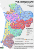 Suivi de l’écoulement des cours d’eau de l’Observatoire National Des Étiages (ONDE) en Nouvelle-Aquitaine - Campagne usuelle de mai 2025