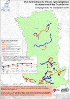 Etat hydraulique du linéaire hydrographique du département des Deux-Sèvres - Campagne du 15 septembre 2026
