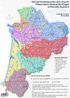 Suivi de l’écoulement des cours d’eau de l’Observatoire National Des Étiages (ONDE) en Nouvelle-Aquitaine - Campagne usuelle de fin mai 2026