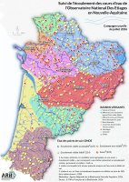 Suivi de l’écoulement des cours d’eau de l’Observatoire National Des Étiages (ONDE) en Nouvelle-Aquitaine - Campagne usuelle de fin juillet 2026